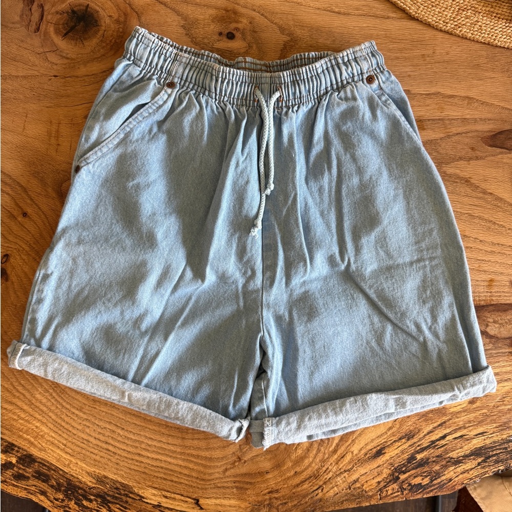 80’s Pull On Women's Jean Shorts 100% cotton